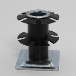 use with 1" OD Oajen caster socket furniture insert for metric M8-1.25 thread