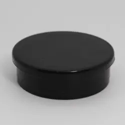 1-5/8" 16 Gauge Round Black Poly Insert Glide  Insert Section Od 1.50-1.51 1236-4