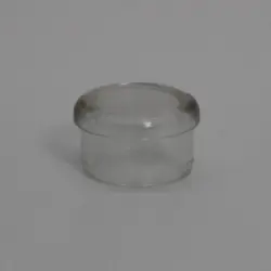 7/8" 18 Gauge Round Clear Butyrate Insert Glide  Insert Section Od  0.78-0.785" 1135-C