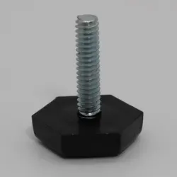  1/4-20 X 1-1/16" STUD Adjustable Glide | 7612-4-HXB-6