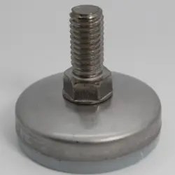  3/8-16 X 3/4" W/HEX Adjustable Glide | 7521-6SS-3/4-SSSH-67