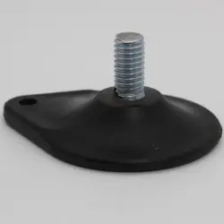  3/8-16 X 11/16" Adjustable Glide | 7656-TD-6-B