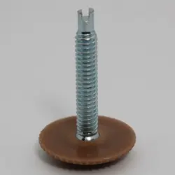  1/4-20 X 1-1/2" W/SLOT Adjustable Glide | 7684-1125R-4S-T-7