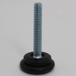  1/4-20 X 1-1/2" STUD Adjustable Non-Skid Glide | 7614-4-B-55