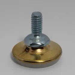  1/4-20 X 1/2 W/HEX MONACO Adjustable Swivelglide | 7431-BP-1