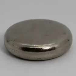 1" 16-18 Gauge Round Cushioned Swivelglide 1-1/16" Od Np Steel Base 8176-67-X