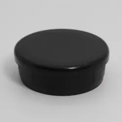 1-1/2" 16 Gauge Round Black Linear Poly Insert Glide  Insert Rib Od 1.38-1.39 1427-6