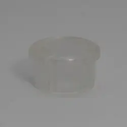 7/8" 16 Ga Round Clear K-Resin Insert Glide  Insert Section Od 0.75 1130-C-8