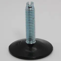  3/8-16 X 1-1/2" STUD W/SLOT Adjustable Glide | 7651-6S-B-7