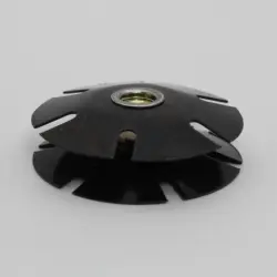 Heavy Duty Tube Connector, 2" OD, 16-20 Gauge, 1/4-20 Thread, 1.97" Clip OD, 3/8" CS