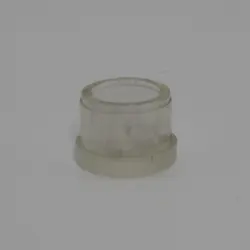3/4" 18 Ga Round Clear Abs Insert Glide  1120-C-4