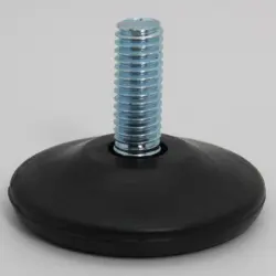  3/8-16 X 1" Adjustable Non-Skid Glide | 7691M-6-B-24