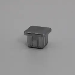 5/8" 18 Ga Square Chrome Electroplated Welded Top Abs Insert  Ribs Od 0.535 1174-Cp