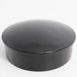 3" 13 Gauge Round Black Abs Insert Glide With Domed Head  Insert Section Od 2.83 1547