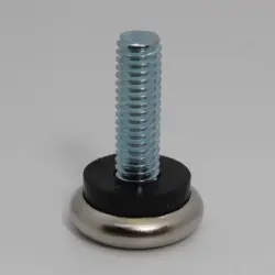  5/16-18 X 1" STUD CUSHIONED Adjustable Glide | 7507-5-24