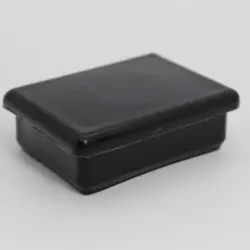 1-1/2" X 2" 14 Gauge Rectangular Black Poly Insert Glide  Insert Od 1.32 X1.82 1193-Pb