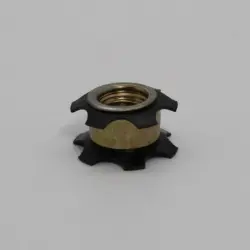 Heavy Duty Tube Connector, 3/4" OD, 20-22 Gauge, 5/16-18 Thread, 0.72-0.74" Clip OD