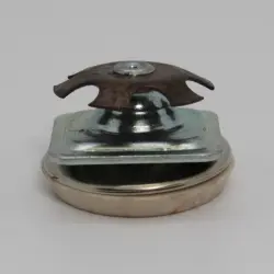 1" 16-18 Gauge Square Monaco Swivelglide 7926-W02-1