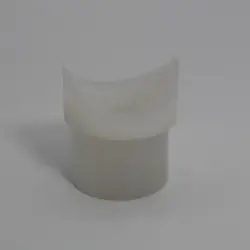 Round To Round Tube Connector, Natural Nylon, 1" OD, 16 Gauge, To Be Used With 139NN-0300