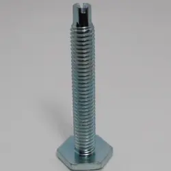  3/8-16 X 2-1/2" W/HEX STEEL Adjustable Glide | 3367-6HXTS-FBZ-67