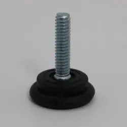  1/4-20 X 1" STUD Adjustable Non-Skid Glide | 7612-4-B02-55