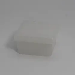 1" 16 Gauge Square Linear Poly Natural Insert Glide  Insert Ribs Od 0.88-0.89 1189-Ln-6