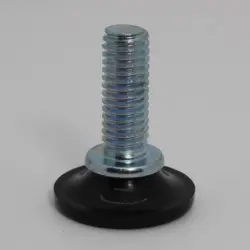  3/8-16 X 1" COLLAR STUD Windsor Adjustable Non-Skid Glide | 7632-6-B-67