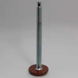  5/16-18 X 3-3/4" W/SLOT Adjustable Non-Skid Glide | 7618-5S-T-24