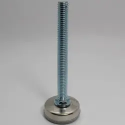  3/8-16 X 3-1/2" W/HEX  Adjustable Glide | 7545-6S-02-FT-24