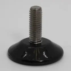  3/8-16 X 1" SS STUD Adjustable Non-Skid Glide | 7670M-6SS-STN-B-67