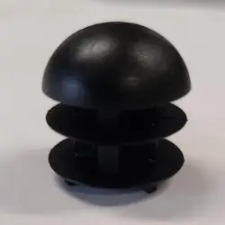 3/4 14-23 Gauge Round Black Poly Ball Glide 1134-U-Bg-5