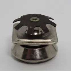 1-1/8" 16-18 Ga Sqr Samson Swivelglide 1-1/4" Od Np Steel Base 6700