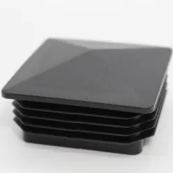 2" 14-20 Ga Sq Blk Poly Insert  Pyramid Head 2384-Py-U-19