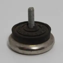  8/32 X 1/2" STUD W/LOCK NUT CUSHIONED Adjustable Glide | 7501-1-1/4-7