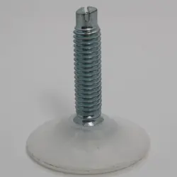  3/8-16 X 1-1/2" W/SLOT Adjustable Glide | 7651-6S-CB-7