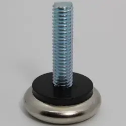  3/8-16 X 1-1/2" STUD CUSHIONED Adjustable Glide | 7516-6-24
