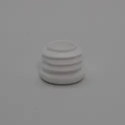 3/4" 14-20 Gauge Round White Poly Insert Glide Matte Finish  Insert Fins Od 0.69-0.70" 1134-U-W-19