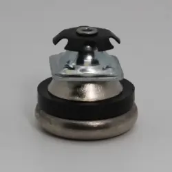 3/4" 16-18 Gauge Square Cushioned Swivelglide 8262-67