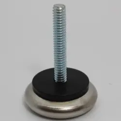  1/4-20 X 1-1/2" STUD CUSHIONED Adjustable Glide | 7516-4-24