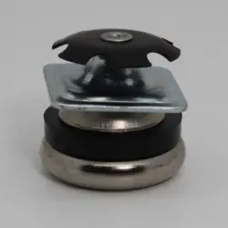 1" 16-18 Gauge Square Cushioned Swivelglide 8263-67