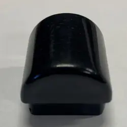 1-1/4 18 Gauge Square Black Abs Rocker Base Insert Glide 1191-Rb-4