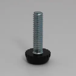  1/4-20 X 1" STUD Adjustable Non-Skid Glide | 7682-625F-4-B-60