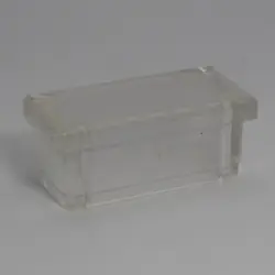 3/4" X 1-1/2" 18 Ga Rectang Clear Kresin Insert Glide Insert Sect Od 0.66 X 1.40 1212-C-4