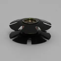 Heavy Duty Tube Connector, 1-1/2" OD, 16-18 Gauge, 3/8-16 Thread, 1.45-1.47" Clip OD