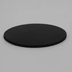  2-1/4" OD X 1/16" THICK  NEOPREEN WITH PRESSURE SENSITIVE ADHESIVE  Adjustable 