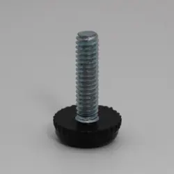  1/4-20 X 1" STUD Adjustable Non-Skid Glide | 7682-750F-4-B-60