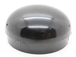 4-1/2" 14-16 Gauge Round Black Abs Domed Insert  Insert Section Ribs Od 4.375" 1479-Bg-4