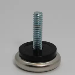  1/4-20 X 1" STUD CUSHIONED Adjustable Glide | 7504-4-24